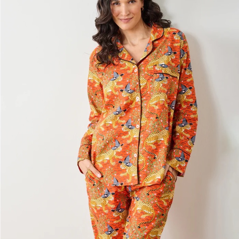 Printfresh Long Sleeve and Pants Witchy PJ Set